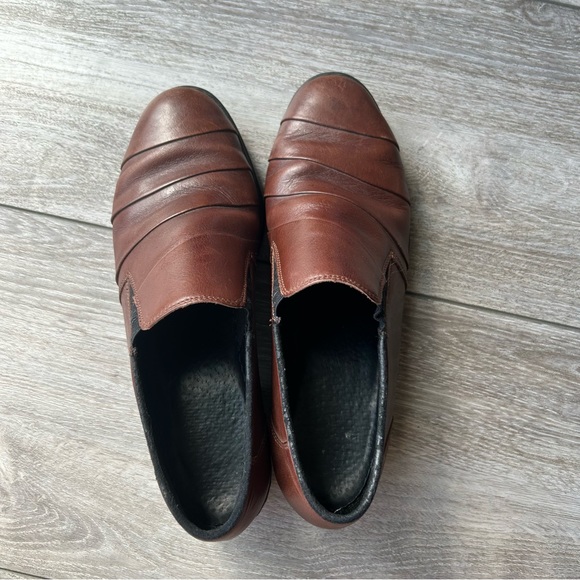 Rieker Anti Stress Brown Comfort Slip On Loafer - Picture 6 of 13